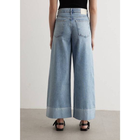 Rag & Boney Sofie Crop Jean With Cuff in Mari 31 - Picture 5 of 5